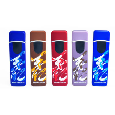 Fingerabdruck aktivierte USB-Wiederaufladbare Zünder USB01 angepasstes Logo 8,2*2,3*0,95 cm