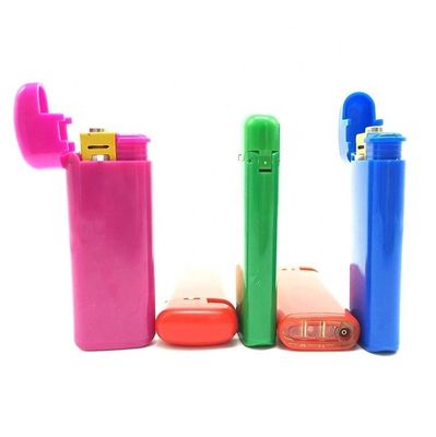 Jet Fame Einwegfeuerzeug aus Kunststoff aus Gas Modell Nr. DY-F008 Flip 6,8*2,78*1,3 cm