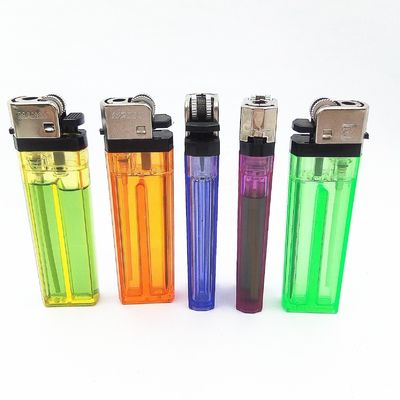 Raucher Einweg-Flint-Lichter Dy-F6 Modell Hexagonal Kopfkappe mit OEM-Option