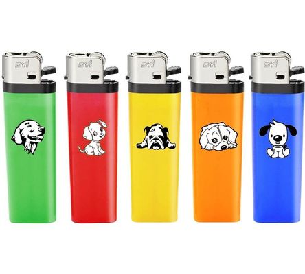 Einweg-Lichter mit Flint-Rad, beliebtes Gas-Raucher mit Anpassung