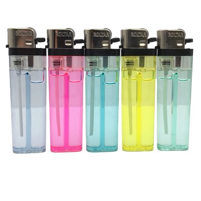 Einweg-DY-016 Transparent Flint Gas Lighter erfüllt EUR Standard angepasste Anforderung