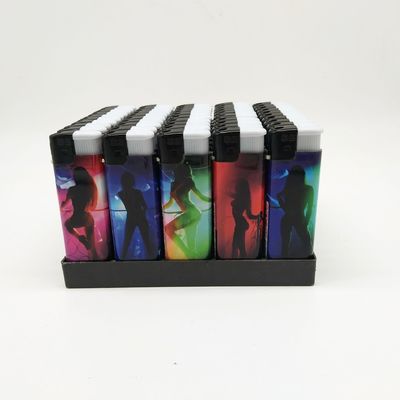 Werbung Zigaretten Rauchen Geschenk Einweg-Lighter Fünf Farben 8,0*2,5*1,0cm Einfach