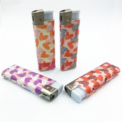 Werbung Zigaretten Rauchen Geschenk Einweg-Lighter Fünf Farben 8,0*2,5*1,0cm Einfach