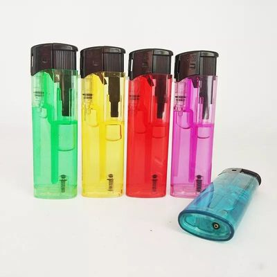 Flint Transparente Farbe Wiederaufladbare elektrische Raucherzündung für Küchenbriket