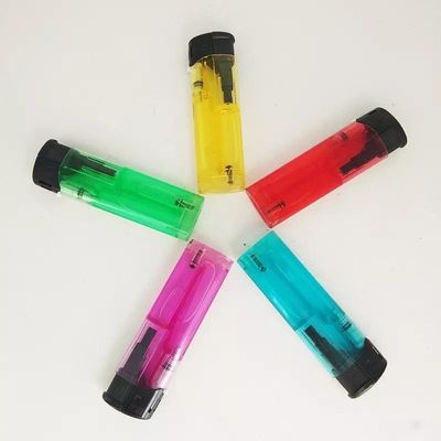 Flint Transparente Farbe Wiederaufladbare elektrische Raucherzündung für Küchenbriket