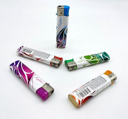 Flint Gaszünder Custom Logo Kerze Zigarettenzünder Plastikflamme Gaszünder