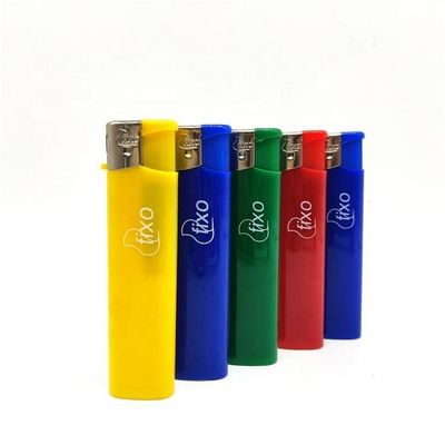 8.1*2.03*1.16CM Kunststoff Custom Logo Elektrische Gasleuchter zum Drucken von Slim Candle