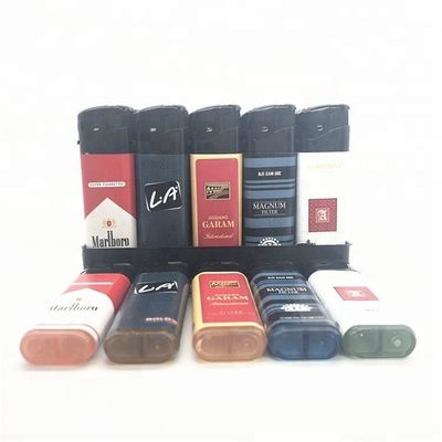 8.17*2.4*1.14 CM Taschenlampe Verpackte Aufkleber Elektrische Einwegzündung zum Souvenir Geschenk