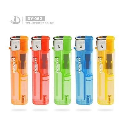 Durchsichtige Farbe Schlanker Zigaretteneinsteker 8.1*2.03*1.16CM mit Nachfüllfunktion