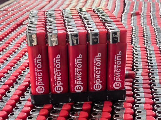Schwarzer Kautschukfarben-Plastik-elektronischer Zünder für schlankes Design