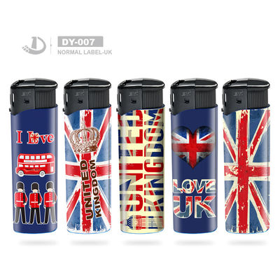Individuelle Verpackung Normale Etikette UK Logo Elektrische Zündlampe 8,2*2,49*1,0 cm