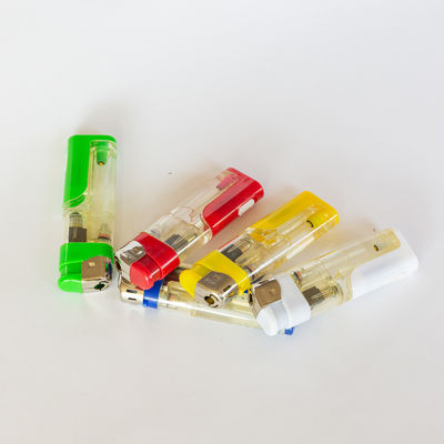 Wiederaufladbarer elektrischer Kerzenleuchter mit farbenfroher Gas- und weißer LED-Lampe