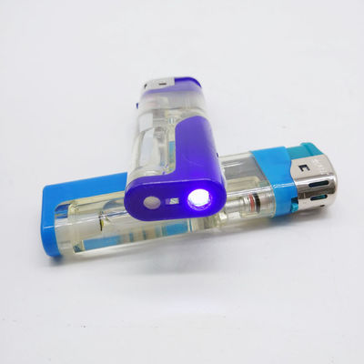 Transparent Farbiger Zigarettenschalter mit LED Custom Logo Elektrischer Schalter Anpassung