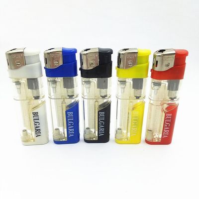 Dongyi Nachfüllbare Transparente Farbe Kunststoff Elektrische LED-Leuchter 8,22*2,49*1,14CM