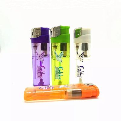 8.0cm Wiederaufladbare elektronische Wiederaufladbare Kunststoffleuchter mit LED-Farben Akzeptieren OEM