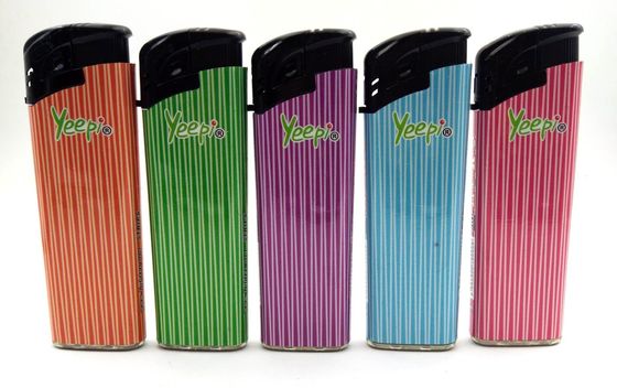 Einweg-Zünder aus Kunststoff mit Taschenlampe EN13869 Zertifiziertes und individuelles Drucken