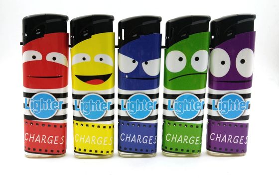 Einweg-Zünder aus Kunststoff mit Taschenlampe EN13869 Zertifiziertes und individuelles Drucken