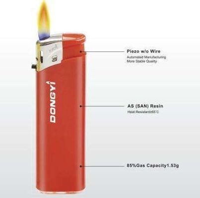 Einzigartiges Design aus Kunststoff, eigenes Logo, Zigarettenanzünder, elektronische Kerzenzündung