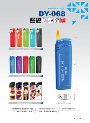 DY-068 Encenderore EU-Standard elektronischer wieder auffüllbarer Butanleuchter