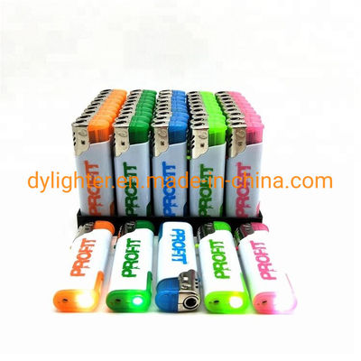 Nachfüllbare Werbung Dongyi LED Leuchter F002 Winddichtes Leuchter mit individuellem Logo