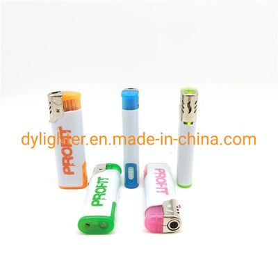 Nachfüllbare Werbung Dongyi LED Leuchter F002 Winddichtes Leuchter mit individuellem Logo