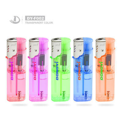 DY-F002 Taschenlampe Winddichte Kunststoff Butangasleuchter OEM