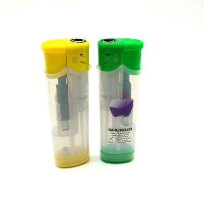 Winddichtes Feuerzeug mit ISO9994-Standard und kinderesistenten Schubger Designs britischer Stil