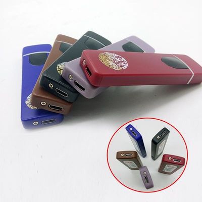 Anpassung Elegantes und langlebiges USB-Flammenloses Feuerzeug mit Kunststoffmaterial