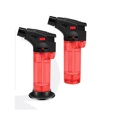 Nachfüllbares Butan-Gas-BBQ-Zigarrenzündfackel mit Schlagschneider-Portabel und Strahlflamme