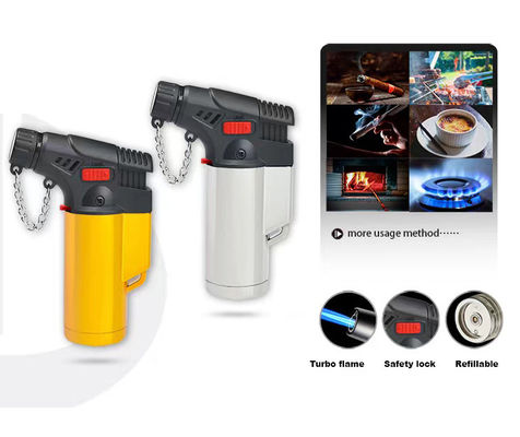 Portable Gas-Torch Lighter für BBQ Heizung Zündung und Camping 82,2 * 24,9 * 11,8mm Größe